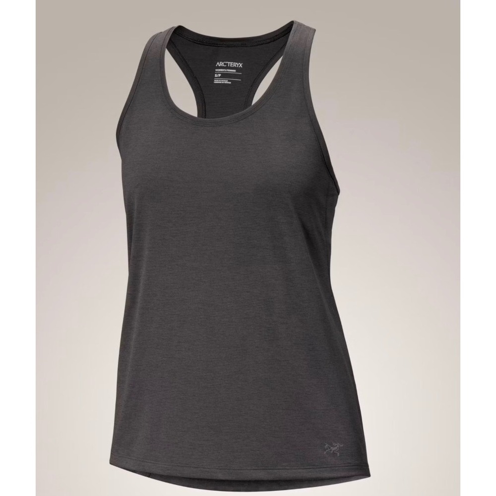 Arcteryx Womens Lana Racerback Tank Top Charcoal Heather Grey Activewear M